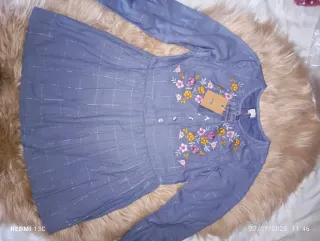 Vestido niña El Corte Inglés 6-7 años