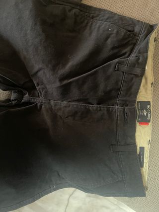 Pantalón Dockers Negro Talla M