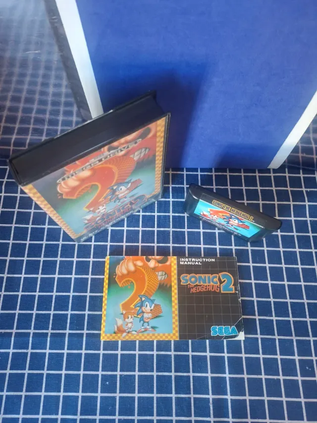 MEGADRIVE ORIGINAL SONIC 2 COMPLETO