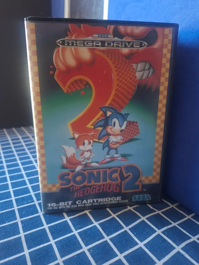 MEGADRIVE ORIGINAL SONIC 2 COMPLETO