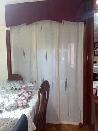 Pannelli giapponesi viola e bianchi