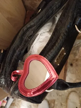 Borsa Tosca Blu Pelle lucida