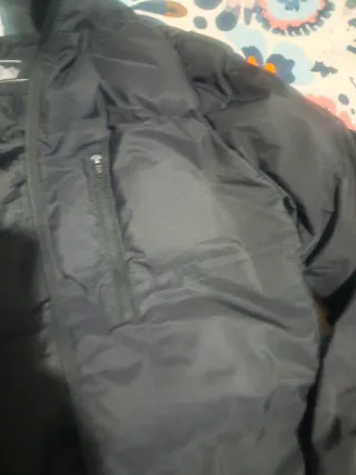 Giubbotto in piume da escursionismo nero