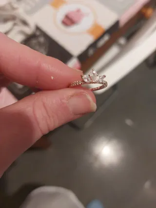 Anillo Pandora Oro con Sello