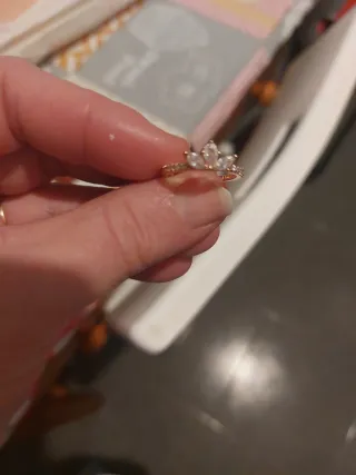 Anillo Pandora Oro con Sello