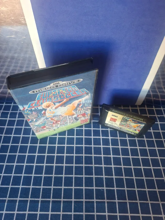 MEGADRIVE EUROPEAN CLUB SOCCER ORIGINAL