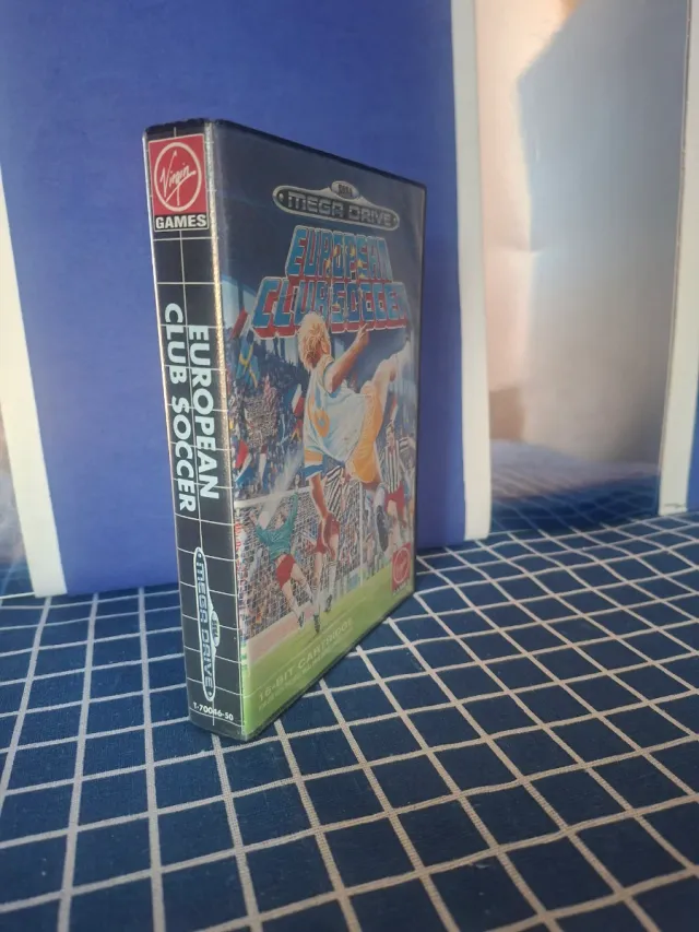 MEGADRIVE EUROPEAN CLUB SOCCER ORIGINAL