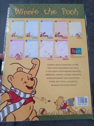 9 paquetes tipo cartas perfumadas vintage disney