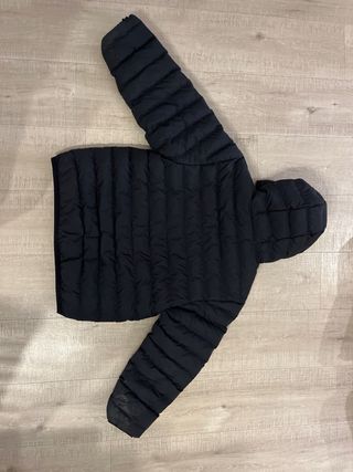 Abrigo Nike Negro con Capucha