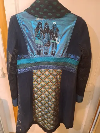 Abrigo Desigual Multicolor Talla M