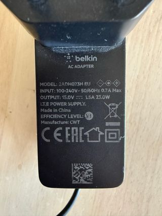 Cargador Belkin 3 en 1 - iPhone + Watch + AirPods