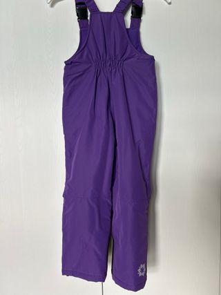 Pantaloncini da sci per bambina viola