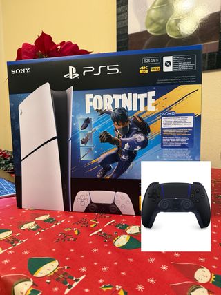 PS5 Slim Digital + Mando Negro | NUEVO