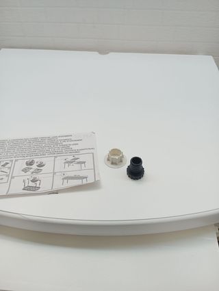 Mesa exterior blanca Atlantic