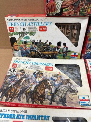 Soldatini ESCI 1/72 - Lotto Completi ultima chance