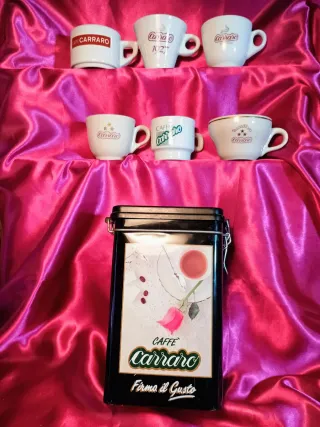 Tazzine Caffè Carraro con Latta