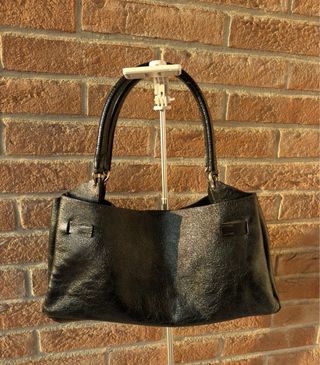 Borsa Vera Pelle Francesco Biasia Hobo Nera