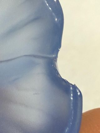 Daum France fermacarte fiore blu