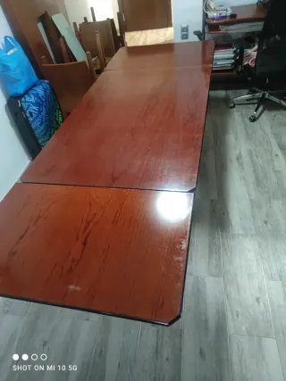 Mesa de comedor super extensible