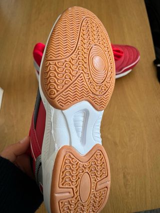 Zapatillas Softee Tenis Rojas y Negras