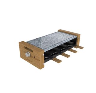 Cecotec Raclette 8 padelle in pietra naturale