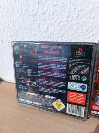 Lote 4 Juegos PS1: Batman Robin, Driver 2, Gran Turismo 2, Tekken 3