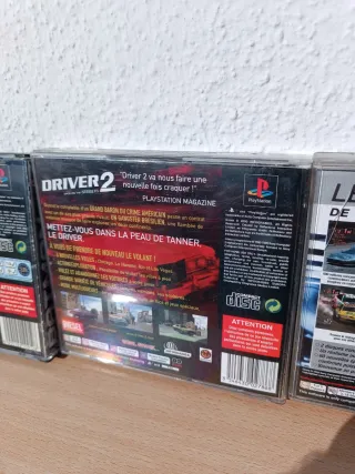 Lote 4 Juegos PS1: Batman Robin, Driver 2, Gran Turismo 2, Tekken 3