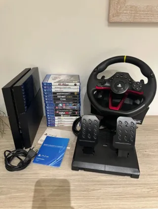 PlayStation 4 + Volante + Giochi