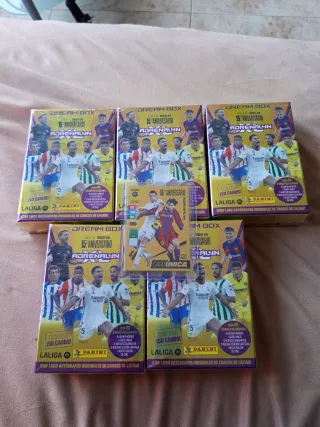 5 Cajas Dream Box Adrenalin más card unica