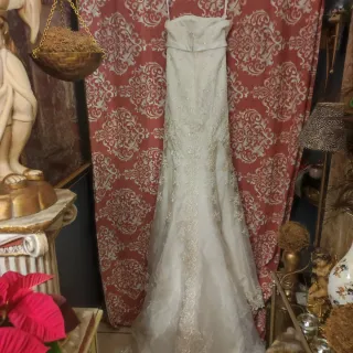 Vestido de Novia Nacional T36 Blanco