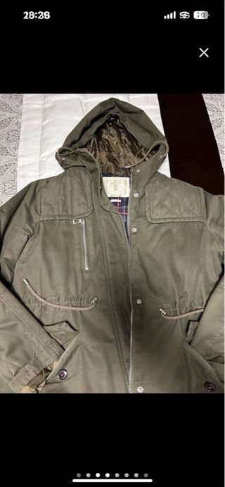 Cazadora vaquera  y trenka Stradivarius mujer