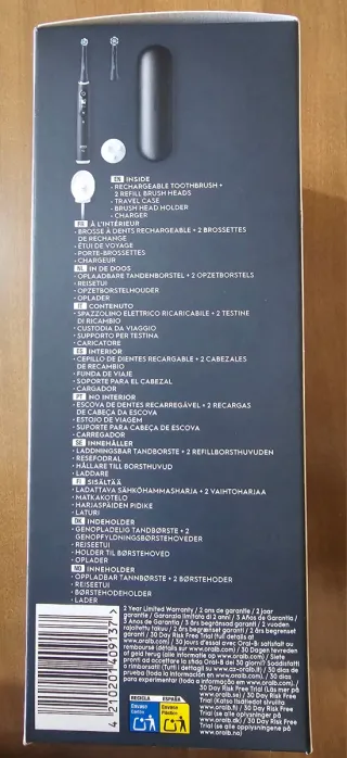 Spazzolino Elett. Oral-B iO Series 6s Nero NUOVO!