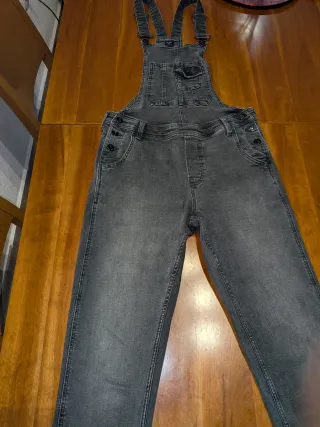 Pepe Jeans Peto Vaquero Gris Talla S