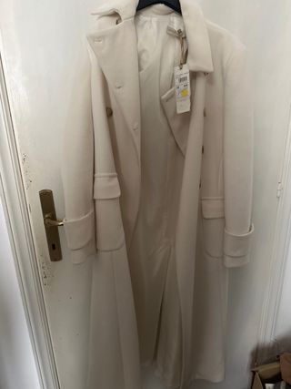 Cappotto Rinascimento Beige Taglia S