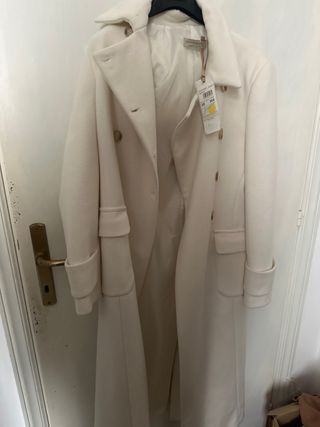 Cappotto Rinascimento Beige Taglia S