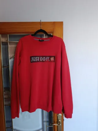 Sudadera Nike Roja Just Do It