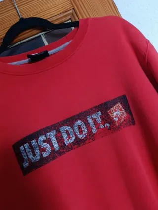 Sudadera Nike Roja Just Do It