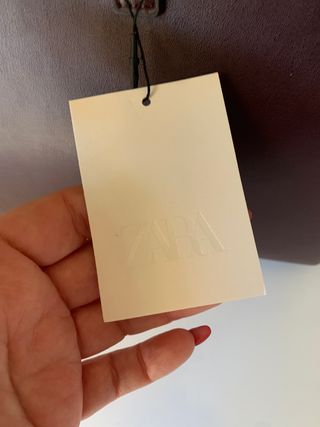 Borsa Zara marrone nuova super prezzo