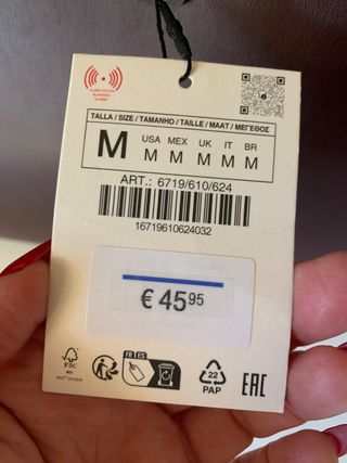 Borsa Zara marrone nuova super prezzo