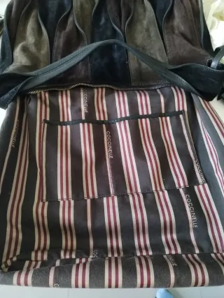 Borsa Coccinelle in camoscio – hobo multicolorr