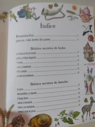 Relatos secretos de hadas, duendes, elfos y gnomos