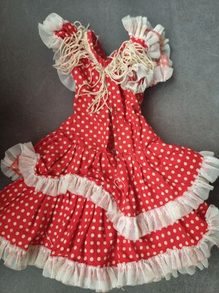 TRAJE GITANA NANCY FAMOSA AÑOS 80 + CHAQUETA