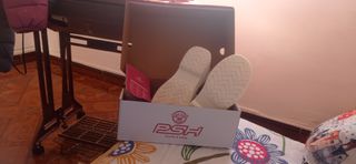 Zapatos blanco pie 39/40 a estrenar vestir/trabajo