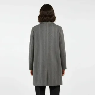 Abrigo lana S gris NUEVO