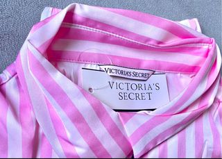 Pijama Victoria's Secret largo Rosa