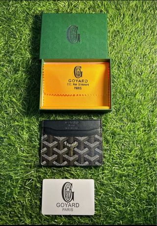 Tarjetero Goyard Negro