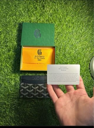 Tarjetero Goyard Negro