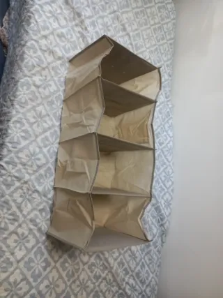 Organizzatore in tessuto per scarpe