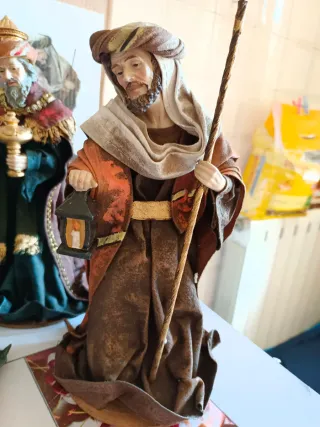6 Figuras Belén Reyes Magos Pesebre