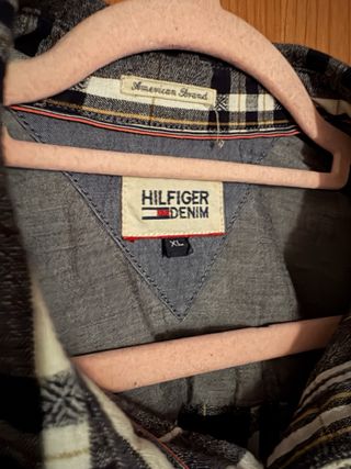 Camisa Tommy Hilfiger cuadros XL